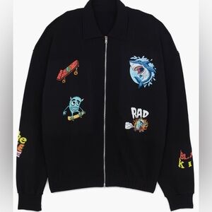 $375 NWT The RAD BLACK KIDS black whimsy jacket XXL